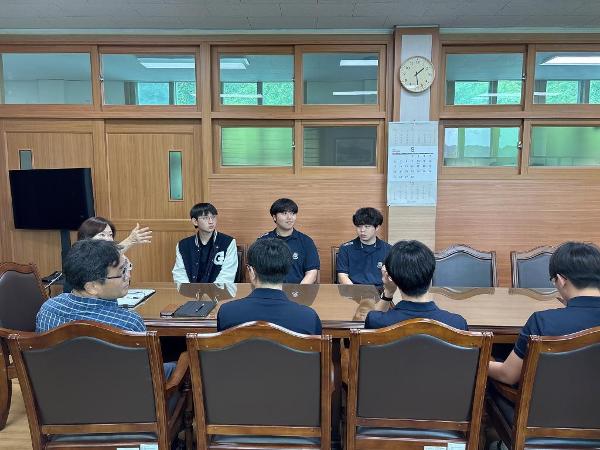 2026학년도 제5회 학생회 임원과 교장선생님 간담회